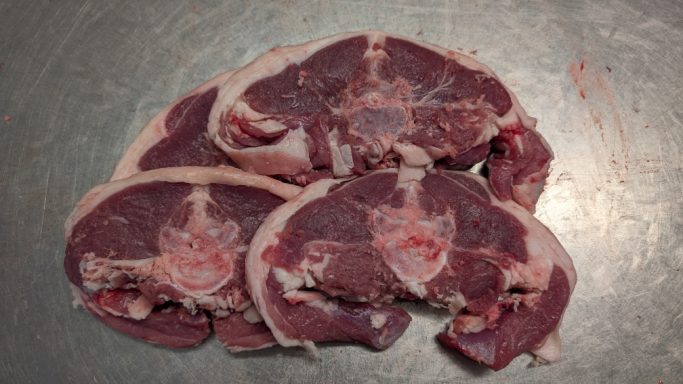 Côtes baronnes d'agneau