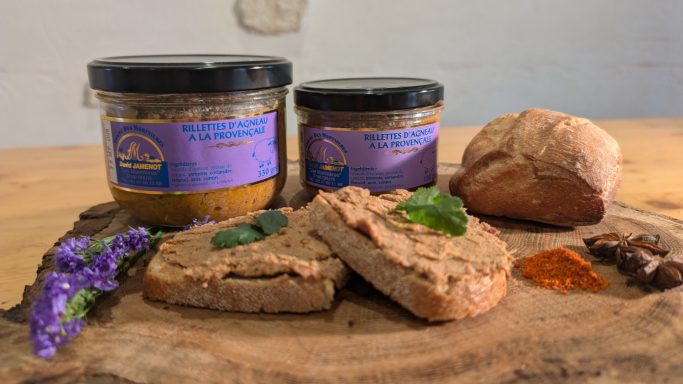 Rillette d'agneau à la provençale