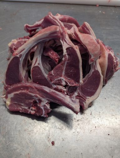 Côtes premières d'agneau